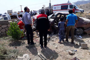 مرگ بیش از ۱۱۷۹ نفر در حوادث رانندگی نوروز امسال