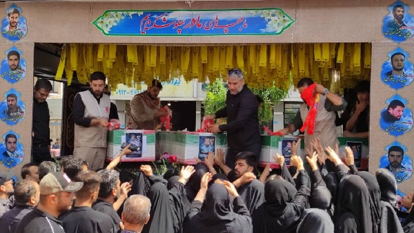 فرزندان گلگون کفن البرز به سوی بهشت بدرقه شدند