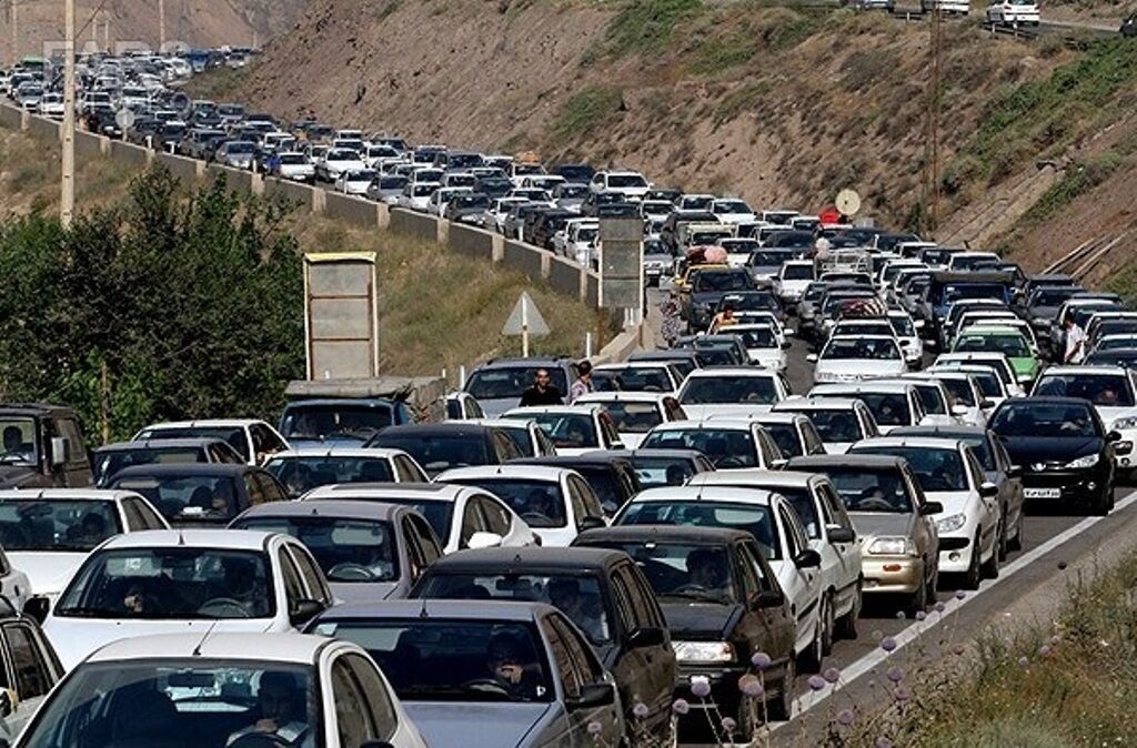 ترافیک سنگین در آزادراه تهران – شمال