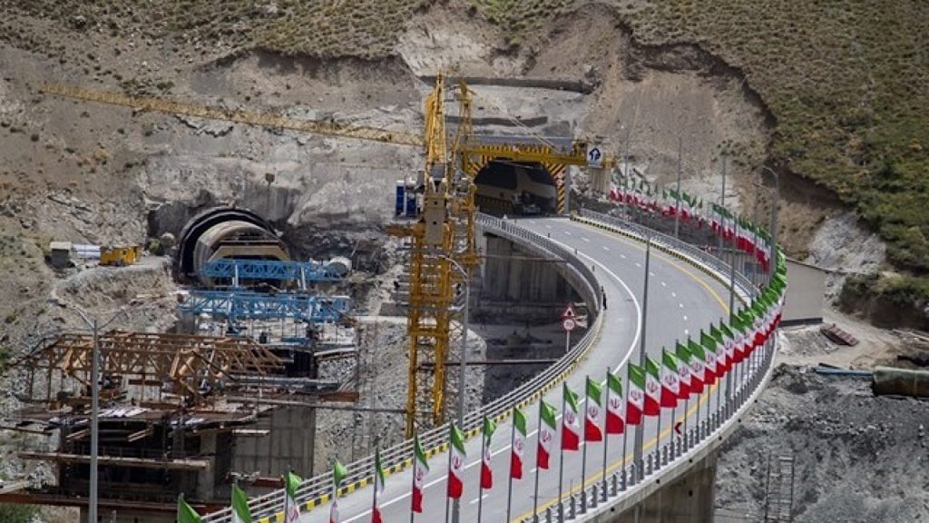 باند رفت فاز ۲ آزادراه تهران – شمال نیمه دوم شهریور افتتاح می‌شود