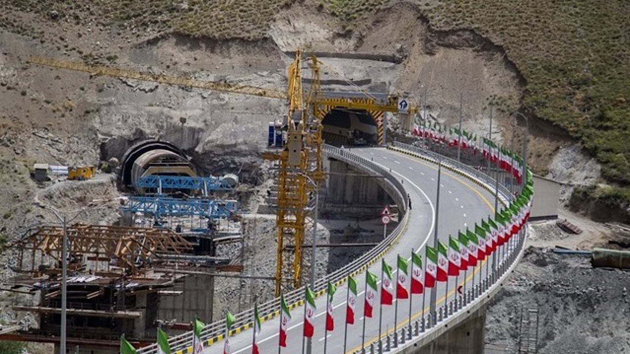 باند رفت فاز ۲ آزادراه تهران – شمال نیمه دوم شهریور افتتاح می‌شود