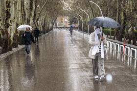 تداوم رگبار باران در نوار شمالی کشور؛ کاهش نسبی دما از پنجشنبه