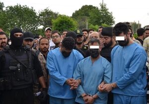 دستگیری زورگیران مسلح با اجرای طرح مهار/ کشف شمشیر و کلت کمری از متهمان!