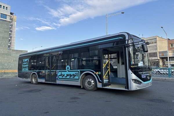 ۲۰۱ دستگاه اتوبوس جدید برقی در تهران رونمایی شد