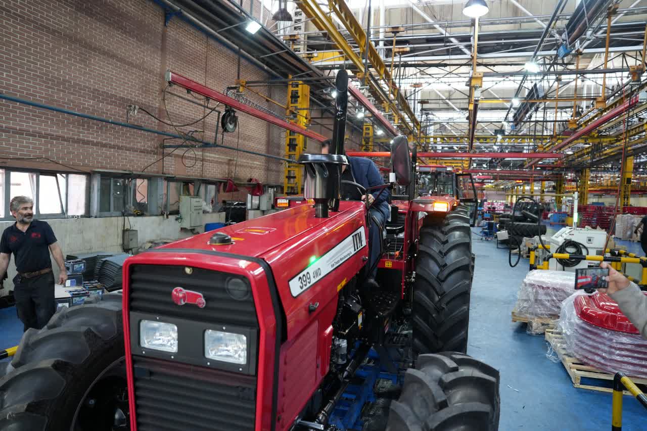 ‍  رشد و توسعه در تراکتورسازی با بیش از ۳۰۰ پروژه و ۹ همت سرمایه‌گذاری