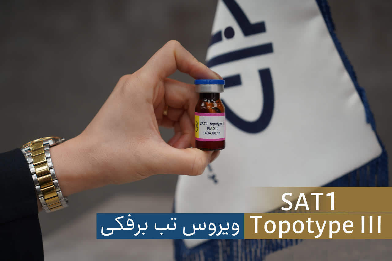 جداسازی ویروس تب برفکی SAT1 و تولید بذر واکسن در موسسه رازی