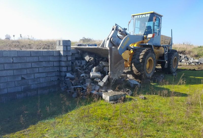 تغییر کاربری غیرمجاز در 47 هکتار از اراضی کشاورزی مشکین دشت فردیس تخریب شد