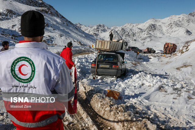 امدادرسانی هلال احمر به بیش از ۵۰۰۰ نفر در بارش‌های رگباری