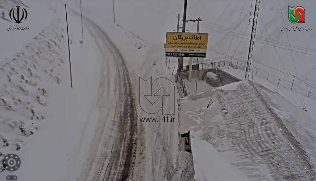 مسیرهای رفت و برگشت محور چالوس و آزادراه تهران – شمال مسدود هستند