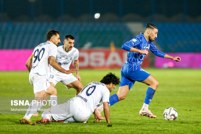 جدول رده‌بندی لیگ برتر پس از برد انضباطی استقلال و تراکتور