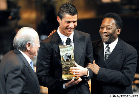 رونالدو مرد سال فوتبال جهان شد