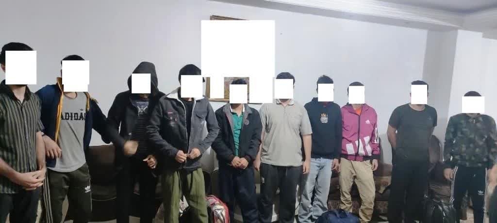 دستگيري 11 سارق خودرو درکرج‌ ‌
