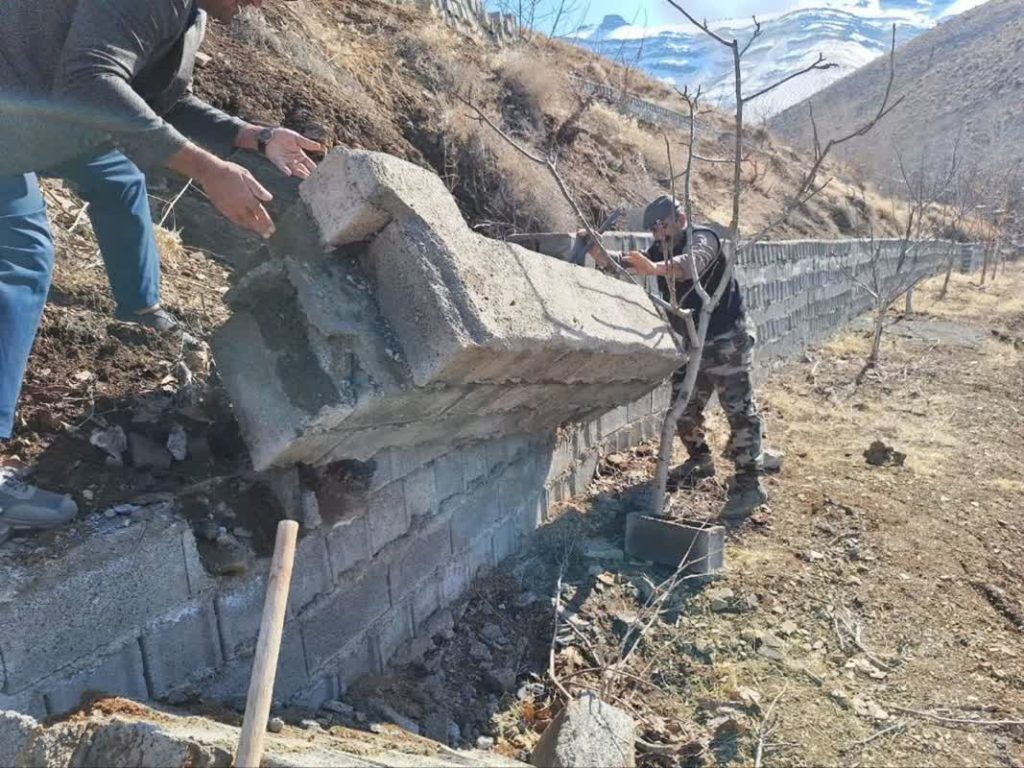 ۹۱۸ مترمربع از اراضی ملی تصرف شده روستای خوارس شهرستان کرج آزاد شد