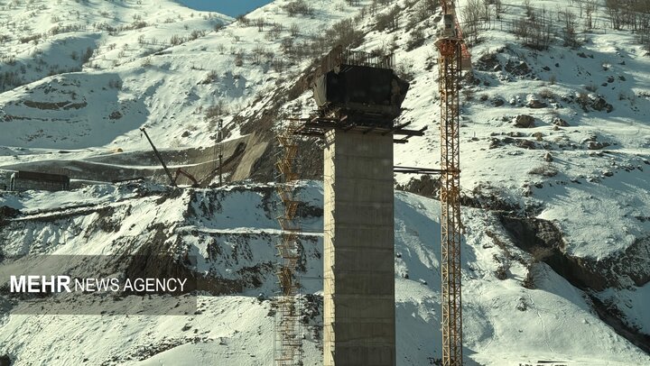 عملیات اجرایی قطعه سوم آزادراه تهران – شمال آغاز شد