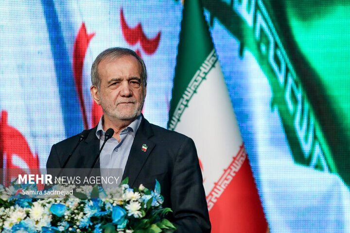 پزشکیان: توهم حذف ایران از نقشه، نشان‌دهنده استیصال و درماندگی است