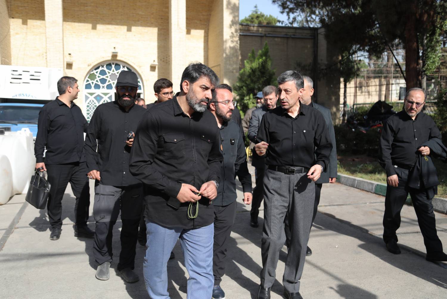 بازدید رئیس ستاد اجرایی فرمان امام از چهلسرا؛ آماده‌سازی برای وداع با رهبر شهید
