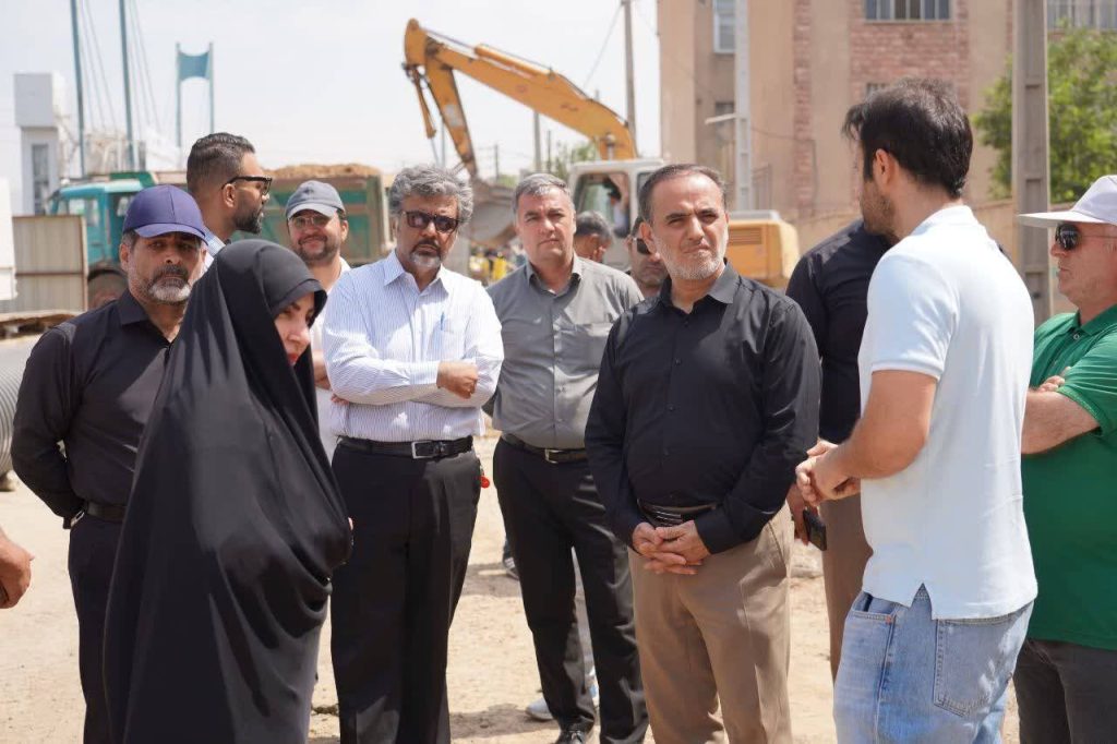 بازدید نظارتی از تقاطعات خوارزمی و شیخ‌آباد | تأکید بر رفع فوری معارضات و لزوم شفافیت در پروژه‌های عمرانی