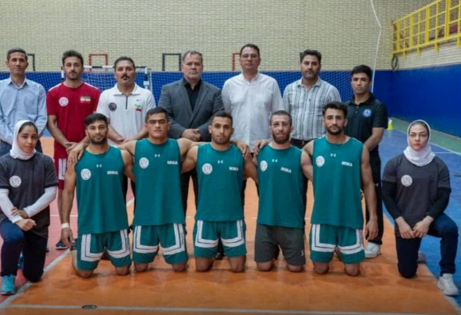 برگزاری مرحله سوم اردوی تیم ملی MMA در منطقه آزاد ارس